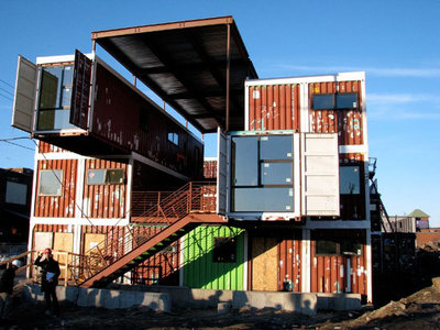 集裝箱建筑方案設(shè)計(jì) 掃碼打包的創(chuàng)新模式